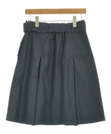 BLUE LABEL CRESTBRIDGE（ブルーレーベルクレストブリッジ）ひざ丈スカート 紺 サイズ:38(M位) レディース/2200632127078