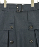 BLUE LABEL CRESTBRIDGE（ブルーレーベルクレストブリッジ）ひざ丈スカート 紺 サイズ:38(M位) レディース/2200632127078
