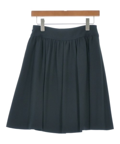 BLUE LABEL CRESTBRIDGE（ブルーレーベルクレストブリッジ）ひざ丈スカート 紺 サイズ:38(M位) レディース/2200620244220