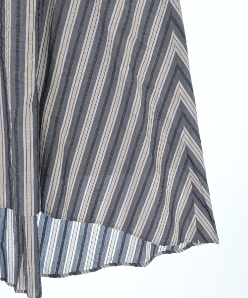 BLUE LABEL CRESTBRIDGE（ブルーレーベルクレストブリッジ）ロング・マキシ丈スカート グレー サイズ:38(M位) レディース/2200628265098