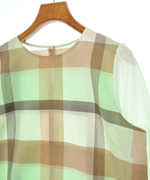 BLUE LABEL CRESTBRIDGE（ブルーレーベルクレストブリッジ）ブラウス 緑 サイズ:38(M位) レディース/2200626238049