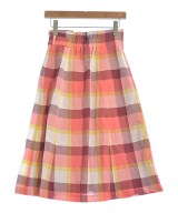 BLUE LABEL CRESTBRIDGE（ブルーレーベルクレストブリッジ）ロング・マキシ丈スカート 赤 サイズ:36(S位) レディース/2200621151022