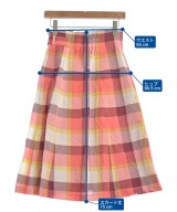 BLUE LABEL CRESTBRIDGE（ブルーレーベルクレストブリッジ）ロング・マキシ丈スカート 赤 サイズ:36(S位) レディース/2200621151022