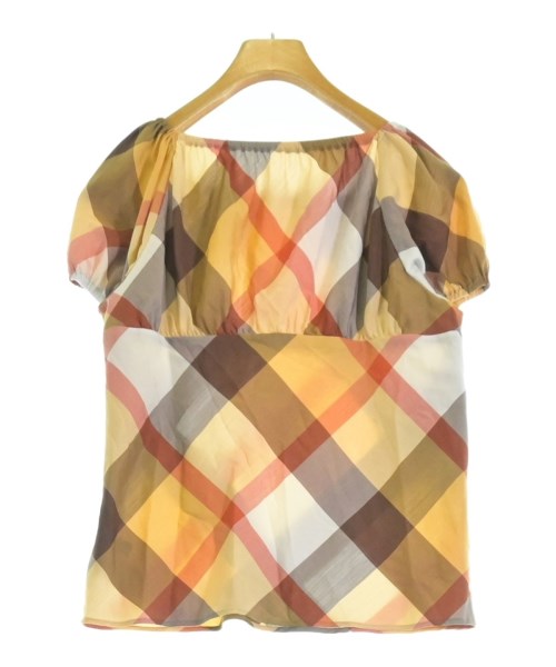 BLUE LABEL CRESTBRIDGE（ブルーレーベルクレストブリッジ）ブラウス 黄 サイズ:36(S位) レディース/2200621151039