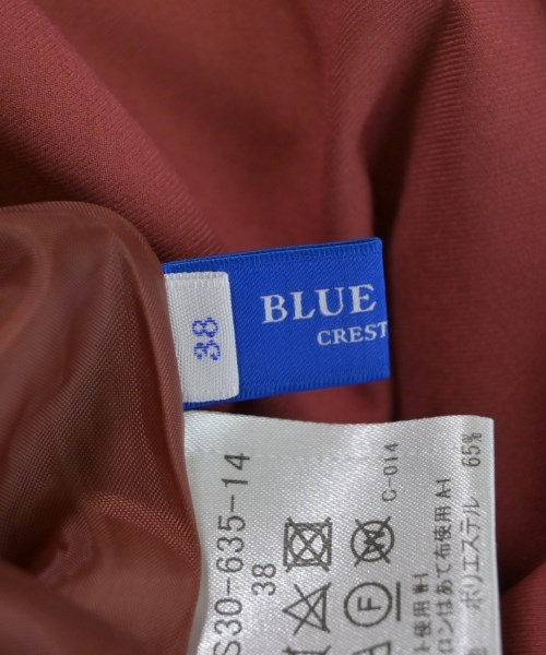 BLUE LABEL CRESTBRIDGE（ブルーレーベルクレストブリッジ）ロング・マキシ丈スカート 赤 サイズ:38(M位) レディース/2200628515056