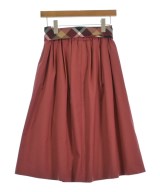 BLUE LABEL CRESTBRIDGE（ブルーレーベルクレストブリッジ）ロング・マキシ丈スカート 赤 サイズ:38(M位) レディース/2200628515056