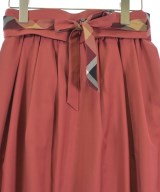 BLUE LABEL CRESTBRIDGE（ブルーレーベルクレストブリッジ）ロング・マキシ丈スカート 赤 サイズ:38(M位) レディース/2200628515056