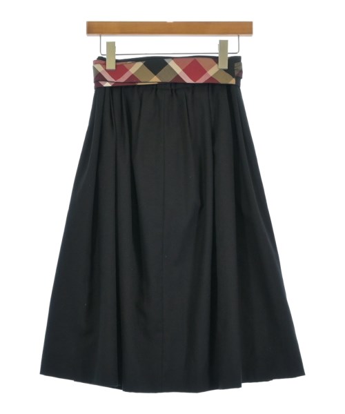 BLUE LABEL CRESTBRIDGE（ブルーレーベルクレストブリッジ）ロング・マキシ丈スカート 黒 サイズ:38(M位) レディース/2200628515063