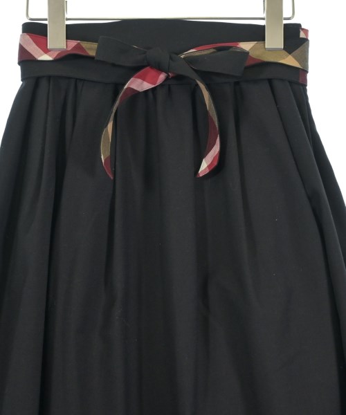 BLUE LABEL CRESTBRIDGE（ブルーレーベルクレストブリッジ）ロング・マキシ丈スカート 黒 サイズ:38(M位) レディース/2200628515063