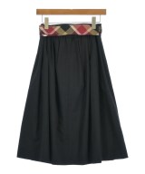 BLUE LABEL CRESTBRIDGE（ブルーレーベルクレストブリッジ）ロング・マキシ丈スカート 黒 サイズ:38(M位) レディース/2200628515063