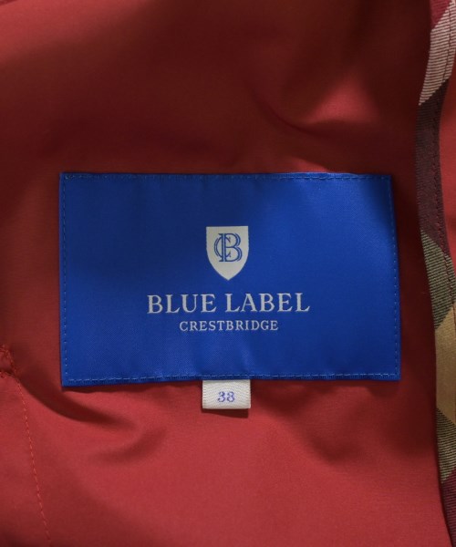 BLUE LABEL CRESTBRIDGE（ブルーレーベルクレストブリッジ）トレンチコート 赤 サイズ:38(M位) レディース/2200615341019