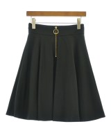 BLUE LABEL CRESTBRIDGE（ブルーレーベルクレストブリッジ）ひざ丈スカート 黒 サイズ:36(S位) レディース/2200606070034