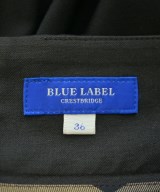 BLUE LABEL CRESTBRIDGE（ブルーレーベルクレストブリッジ）ひざ丈スカート 黒 サイズ:36(S位) レディース/2200606070034