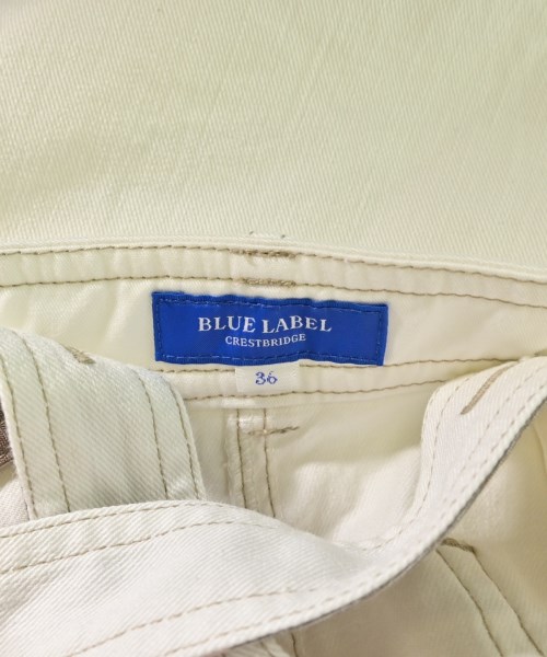BLUE LABEL CRESTBRIDGE（ブルーレーベルクレストブリッジ）オールインワン/サロペット 白 サイズ:36(S位) レディース/2200606775014