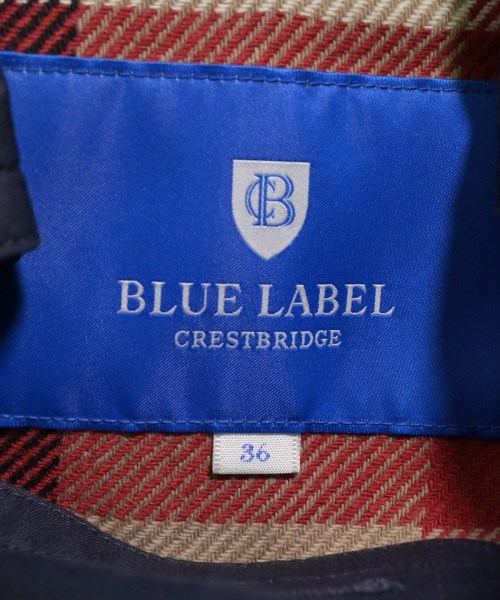 BLUE LABEL CRESTBRIDGE（ブルーレーベルクレストブリッジ）トレンチコート 紺 サイズ:36(S位) レディース/2200620997027
