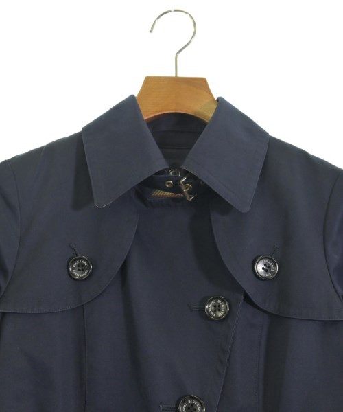 BLUE LABEL CRESTBRIDGE（ブルーレーベルクレストブリッジ）トレンチコート 紺 サイズ:36(S位) レディース/2200620997027