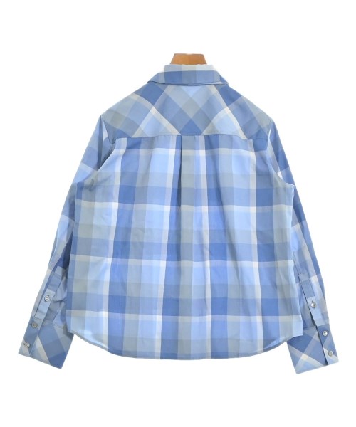 BLUE LABEL CRESTBRIDGE（ブルーレーベルクレストブリッジ）カジュアルシャツ 青 サイズ:36(S位) レディース/2200657580032