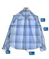 BLUE LABEL CRESTBRIDGE（ブルーレーベルクレストブリッジ）カジュアルシャツ 青 サイズ:36(S位) レディース/2200657580032