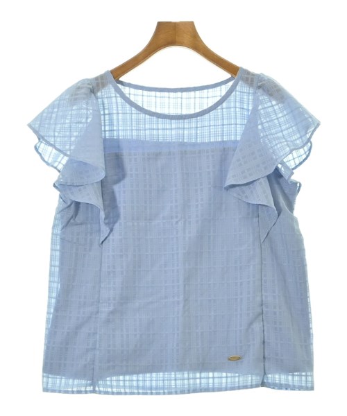 BLUE LABEL CRESTBRIDGE(ブルーレーベルクレストブリッジ)ブラウス 青 サイズ:38(M位)/2200672195167
