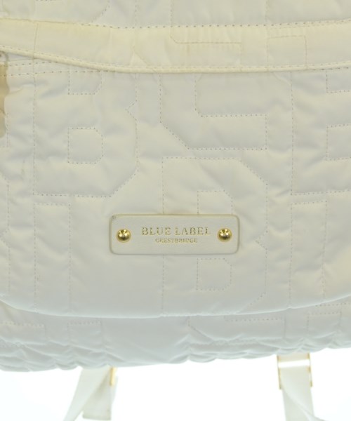 BLUE LABEL CRESTBRIDGE（ブルーレーベルクレストブリッジ）バックパック・リュック 白 サイズ:- レディース/2200680868015