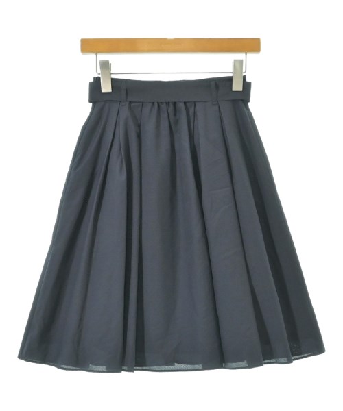BLUE LABEL CRESTBRIDGE（ブルーレーベルクレストブリッジ）ひざ丈スカート 紺 サイズ:34(XS位) レディース/2200694092024