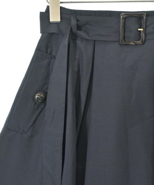 BLUE LABEL CRESTBRIDGE（ブルーレーベルクレストブリッジ）ひざ丈スカート 紺 サイズ:34(XS位) レディース/2200694092024