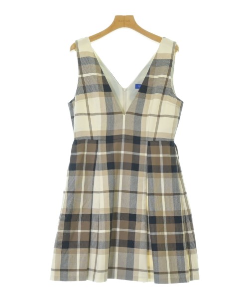 BLUE LABEL CRESTBRIDGE(ブルーレーベルクレストブリッジ)ワンピース 茶 サイズ:38(M位)/2200694245048