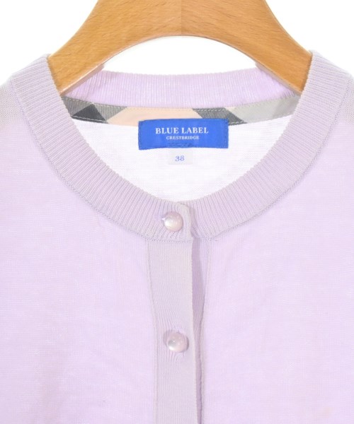 BLUE LABEL CRESTBRIDGE（ブルーレーベルクレストブリッジ）カーディガン 紫 サイズ:38(M位) レディース/2200698881013