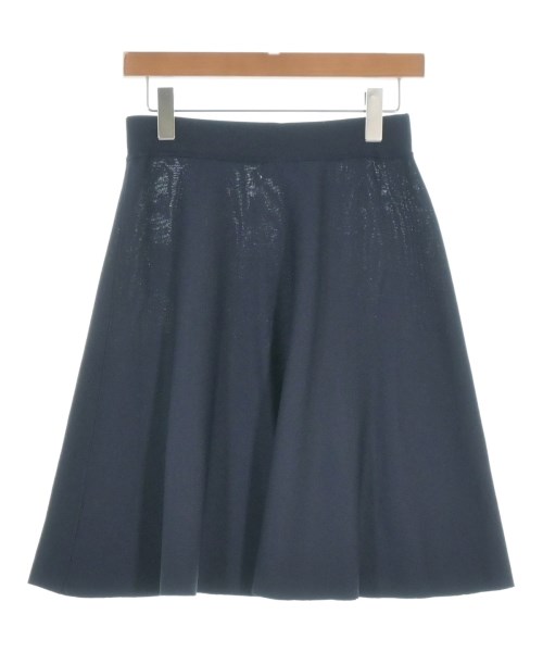 BLUE LABEL CRESTBRIDGE（ブルーレーベルクレストブリッジ）ひざ丈スカート 紺 サイズ:38(M位) レディース/2200697954060
