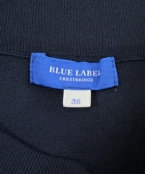 BLUE LABEL CRESTBRIDGE（ブルーレーベルクレストブリッジ）ひざ丈スカート 紺 サイズ:38(M位) レディース/2200697954060