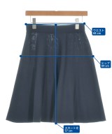 BLUE LABEL CRESTBRIDGE（ブルーレーベルクレストブリッジ）ひざ丈スカート 紺 サイズ:38(M位) レディース/2200697954060