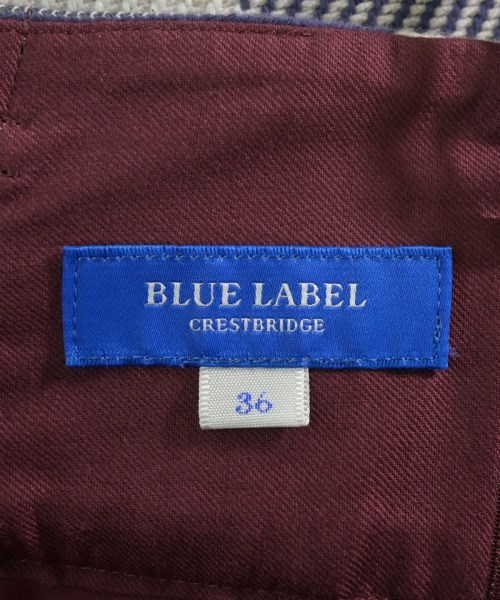 BLUE LABEL CRESTBRIDGE（ブルーレーベルクレストブリッジ）ひざ丈スカート 白 サイズ:36(S位) レディース/2200696107016