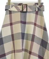 BLUE LABEL CRESTBRIDGE（ブルーレーベルクレストブリッジ）ひざ丈スカート 白 サイズ:36(S位) レディース/2200696107016