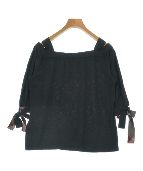 BLUE LABEL CRESTBRIDGE（ブルーレーベルクレストブリッジ）ニット・セーター 黒 サイズ:38(M位) レディース/2200650615045