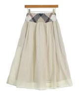 BLUE LABEL CRESTBRIDGE（ブルーレーベルクレストブリッジ）ロング・マキシ丈スカート グレー サイズ:36(S位) レディース/2200655446057