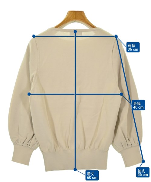 BLUE LABEL CRESTBRIDGE（ブルーレーベルクレストブリッジ）ニット・セーター ベージュ サイズ:38(M位) レディース/2200712480352