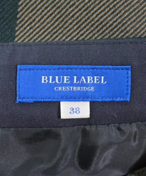 BLUE LABEL CRESTBRIDGE（ブルーレーベルクレストブリッジ）ひざ丈スカート 茶 サイズ:38(M位) レディース/2200635094070