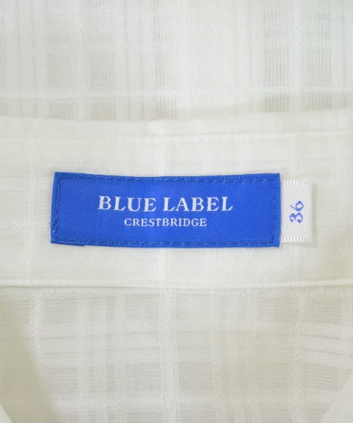 BLUE LABEL CRESTBRIDGE（ブルーレーベルクレストブリッジ）ブラウス 白 サイズ:36(S位) レディース/2200645959055