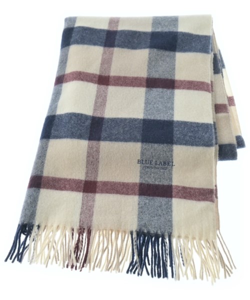 BLUE LABEL CRESTBRIDGE(ブルーレーベルクレストブリッジ)マフラー 紺 サイズ:-/2200654415016