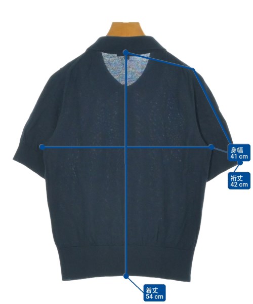 BLUE LABEL CRESTBRIDGE（ブルーレーベルクレストブリッジ）ポロシャツ 紺 サイズ:38(M位) レディース/2200697849076