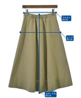 BLUE LABEL CRESTBRIDGE（ブルーレーベルクレストブリッジ）ロング・マキシ丈スカート ベージュ サイズ:38(M位) レディース/2200705624046