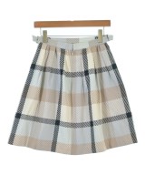 BLUE LABEL CRESTBRIDGE（ブルーレーベルクレストブリッジ）ひざ丈スカート ベージュ サイズ:38(M位) レディース/2200702170119