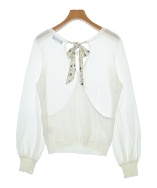 BLUE LABEL CRESTBRIDGE（ブルーレーベルクレストブリッジ）ニット・セーター 白 サイズ:38(M位) レディース/2200706545036