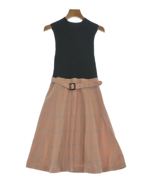 BLUE LABEL CRESTBRIDGE(ブルーレーベルクレストブリッジ)ワンピース ベージュ サイズ:38(M位)/2200665615061