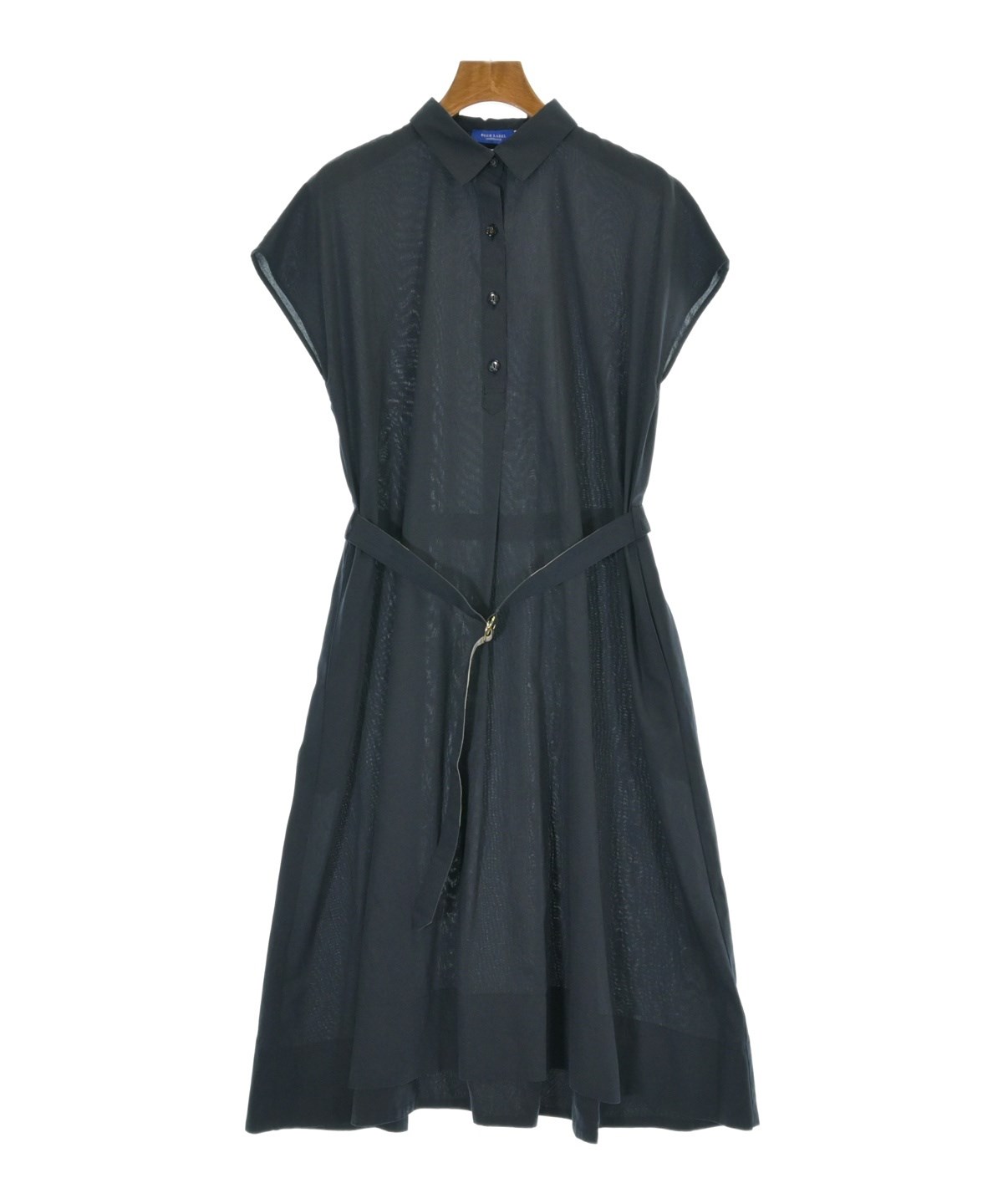 BLUE LABEL CRESTBRIDGE ひざ丈　シャツワンピース M BLUE LABEL CRESTBRIDGE ひざ丈 シャツワンピース M 【公式通販】