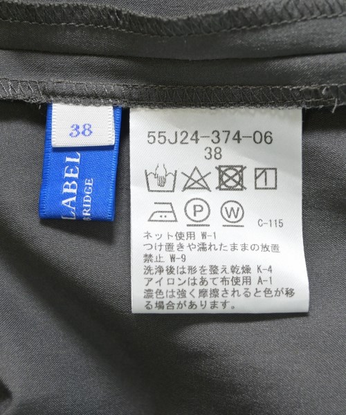 BLUE LABEL CRESTBRIDGE（ブルーレーベルクレストブリッジ）ワンピース グレー サイズ:38(M位) レディース/2200721716060