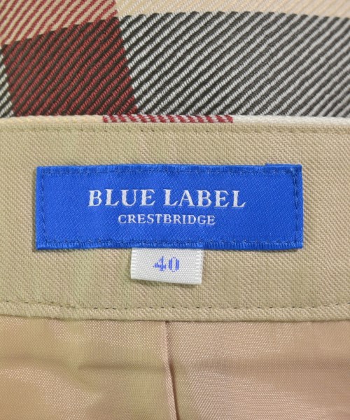 BLUE LABEL CRESTBRIDGE（ブルーレーベルクレストブリッジ）ひざ丈スカート ベージュ サイズ:40(M位) レディース/2200689374043