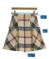 BLUE LABEL CRESTBRIDGE（ブルーレーベルクレストブリッジ）ひざ丈スカート ベージュ サイズ:40(M位) レディース/2200689374043