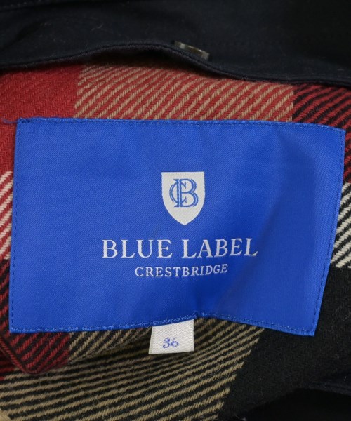 BLUE LABEL CRESTBRIDGE（ブルーレーベルクレストブリッジ）トレンチコート 紺 サイズ:36(S位) レディース/2200733248047