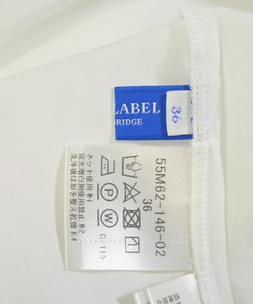 BLUE LABEL CRESTBRIDGE（ブルーレーベルクレストブリッジ）カジュアルシャツ 白 サイズ:36(S位) レディース/2200735906044